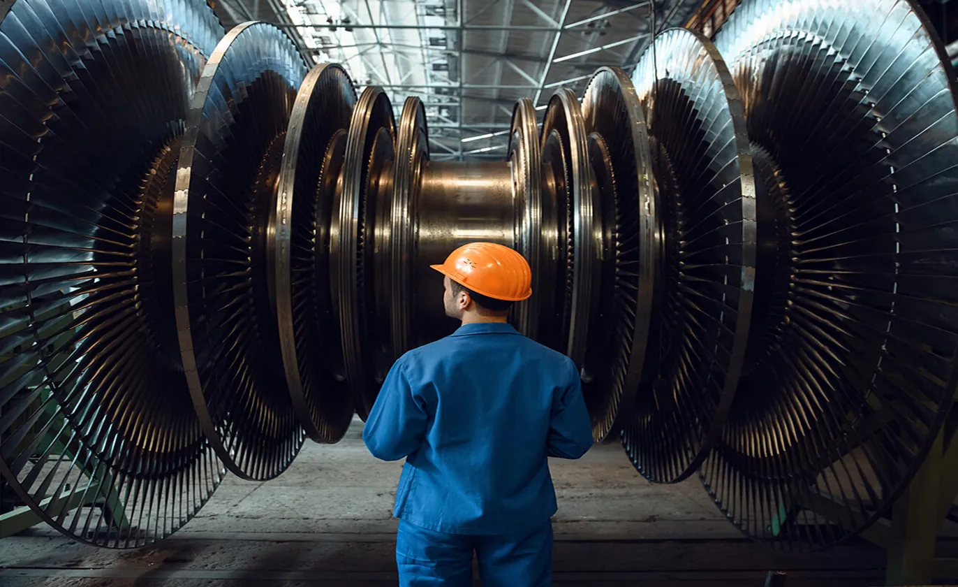 Engineering team on-site